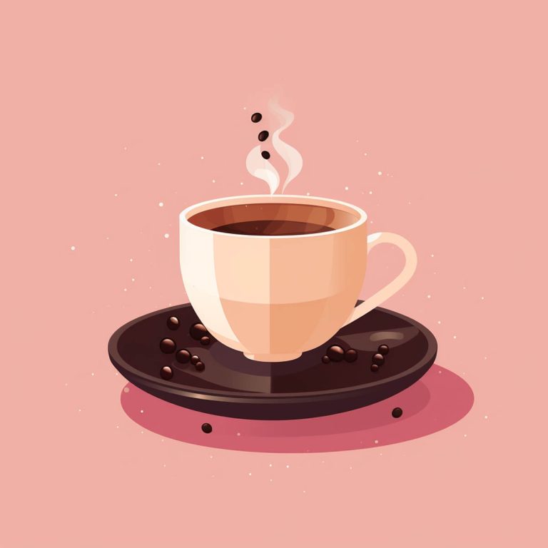Cup of coffee, illustration