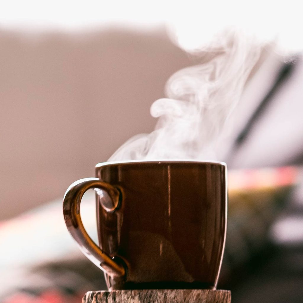 Coffee Mug on Warmer